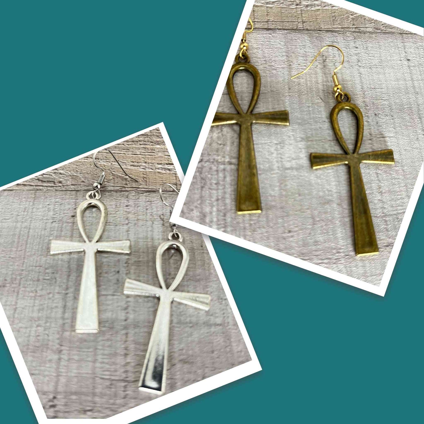 The ankh, rooted in African culture, is a symbol of life and is often referred to as the "key of life." african jewelry, afrocentric, gifts for her