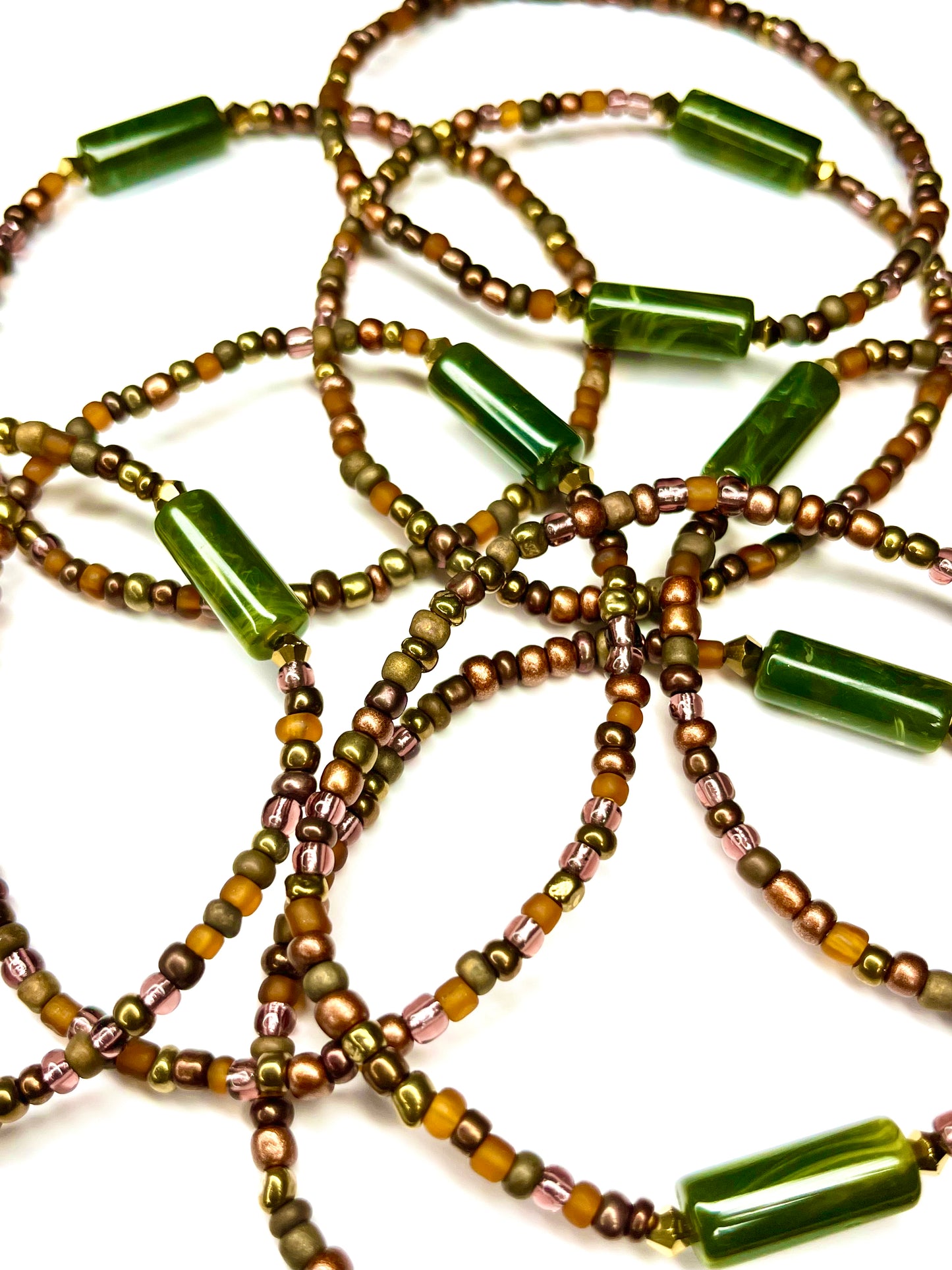 Green Gem Anklet