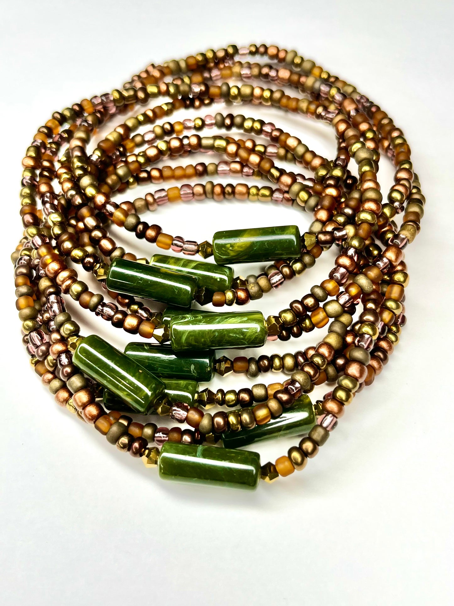 Green Gem Anklet