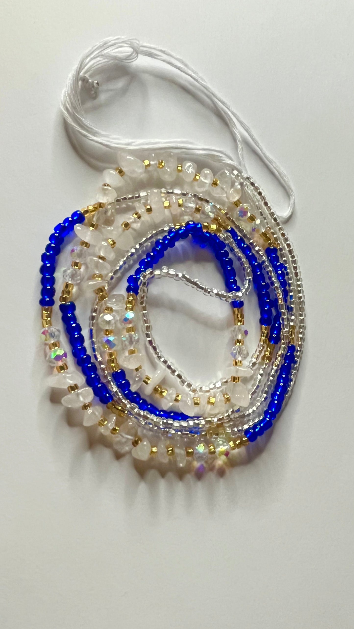 Sapphire Star Waist Beads