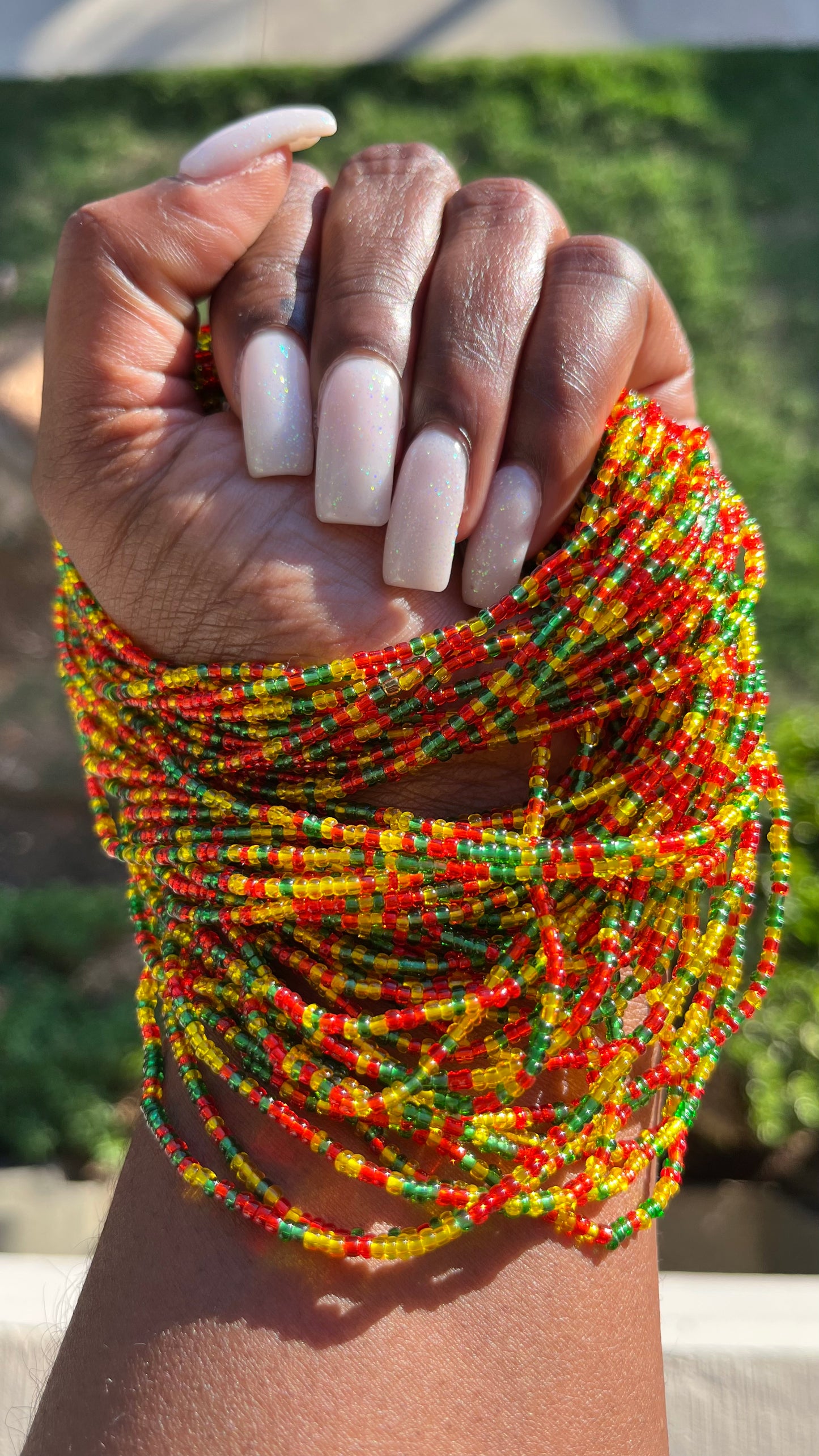 Ghana Pride African Waist Beads