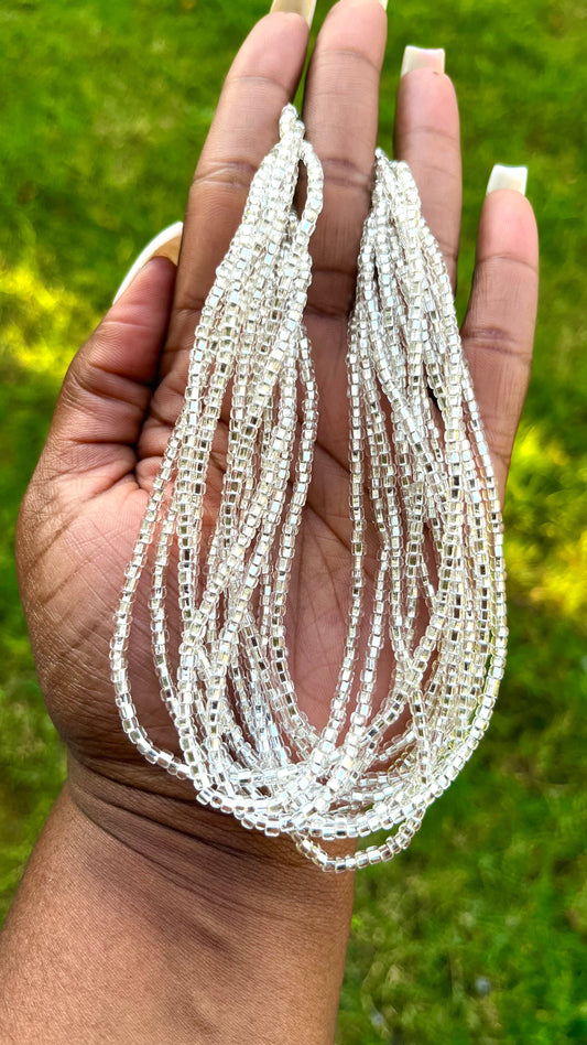 Platinum Extended Length Waist Beads