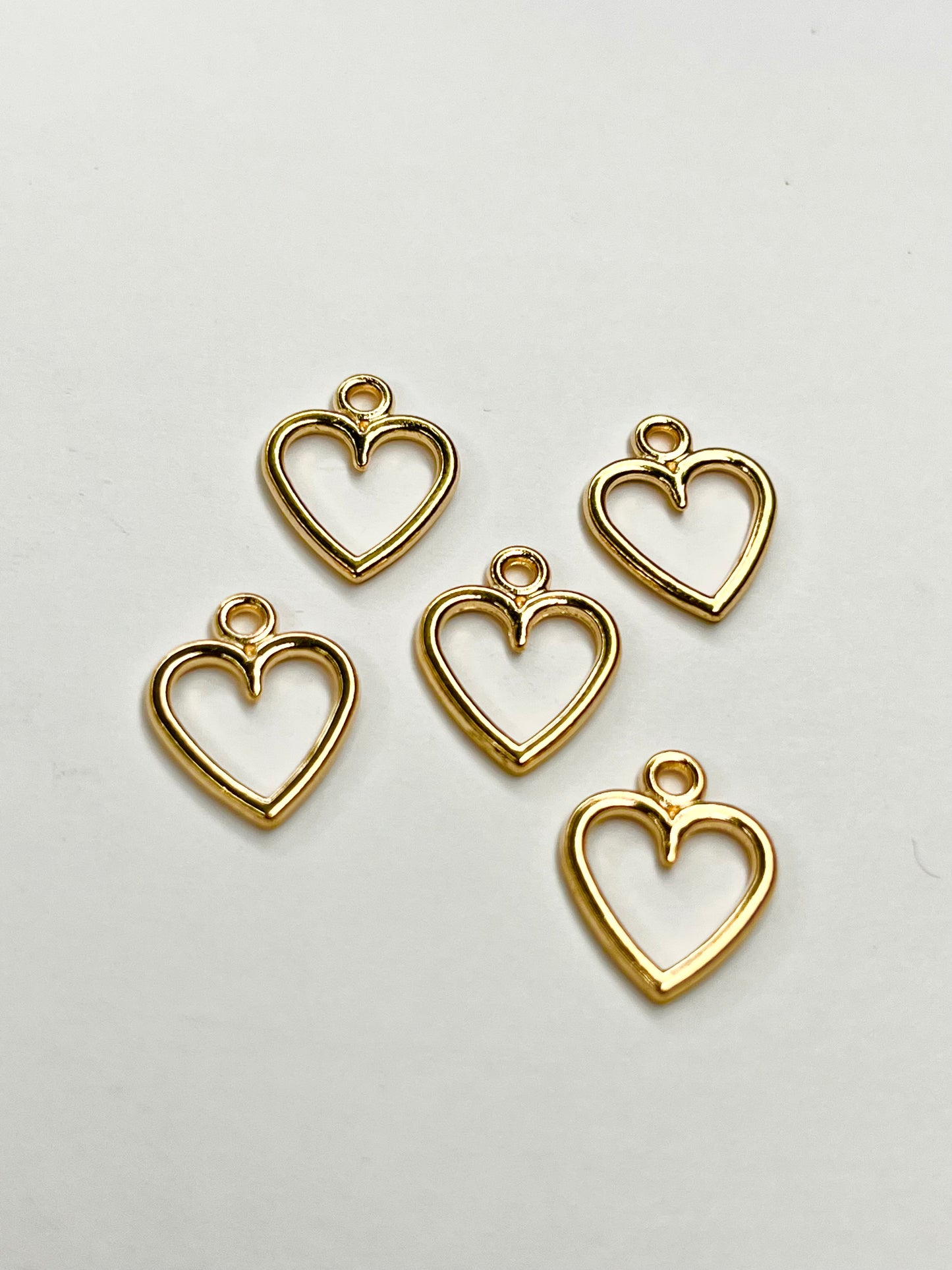 Gold Heart Charm