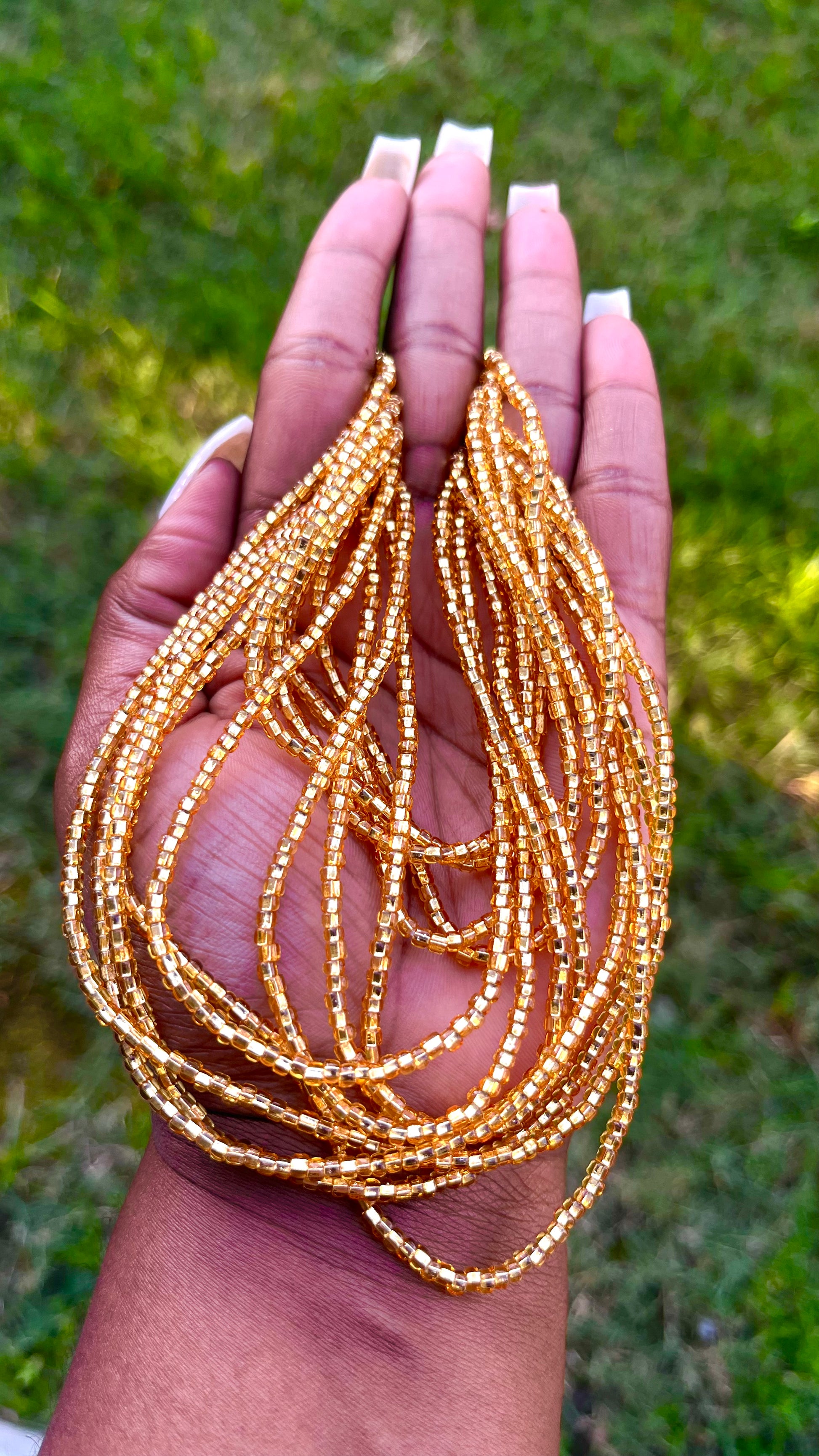 Traditional waist discount beads