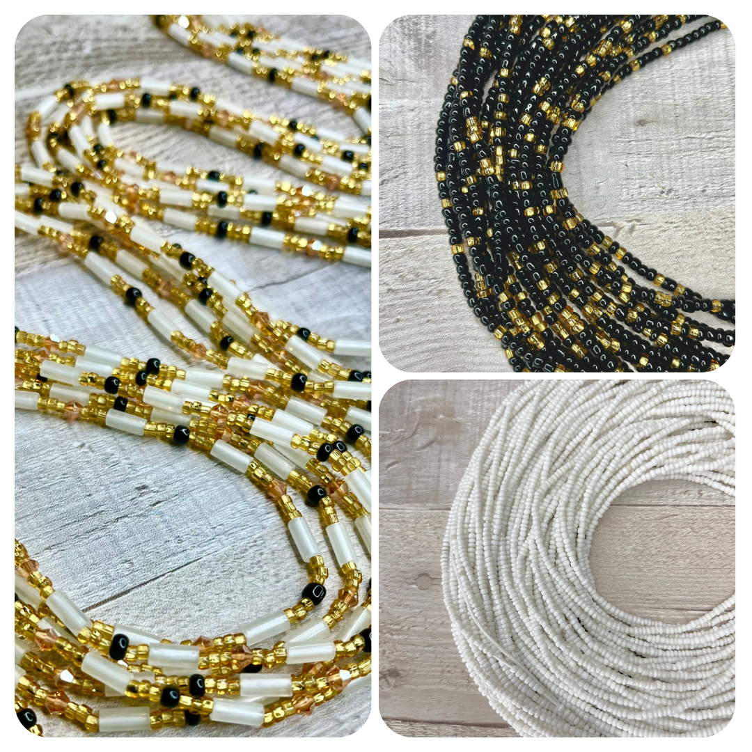 Noir Luxe Waist Bead Set