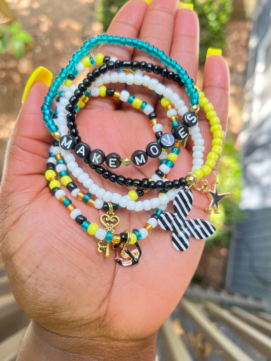 Make Moves Mini Bracelet Stack