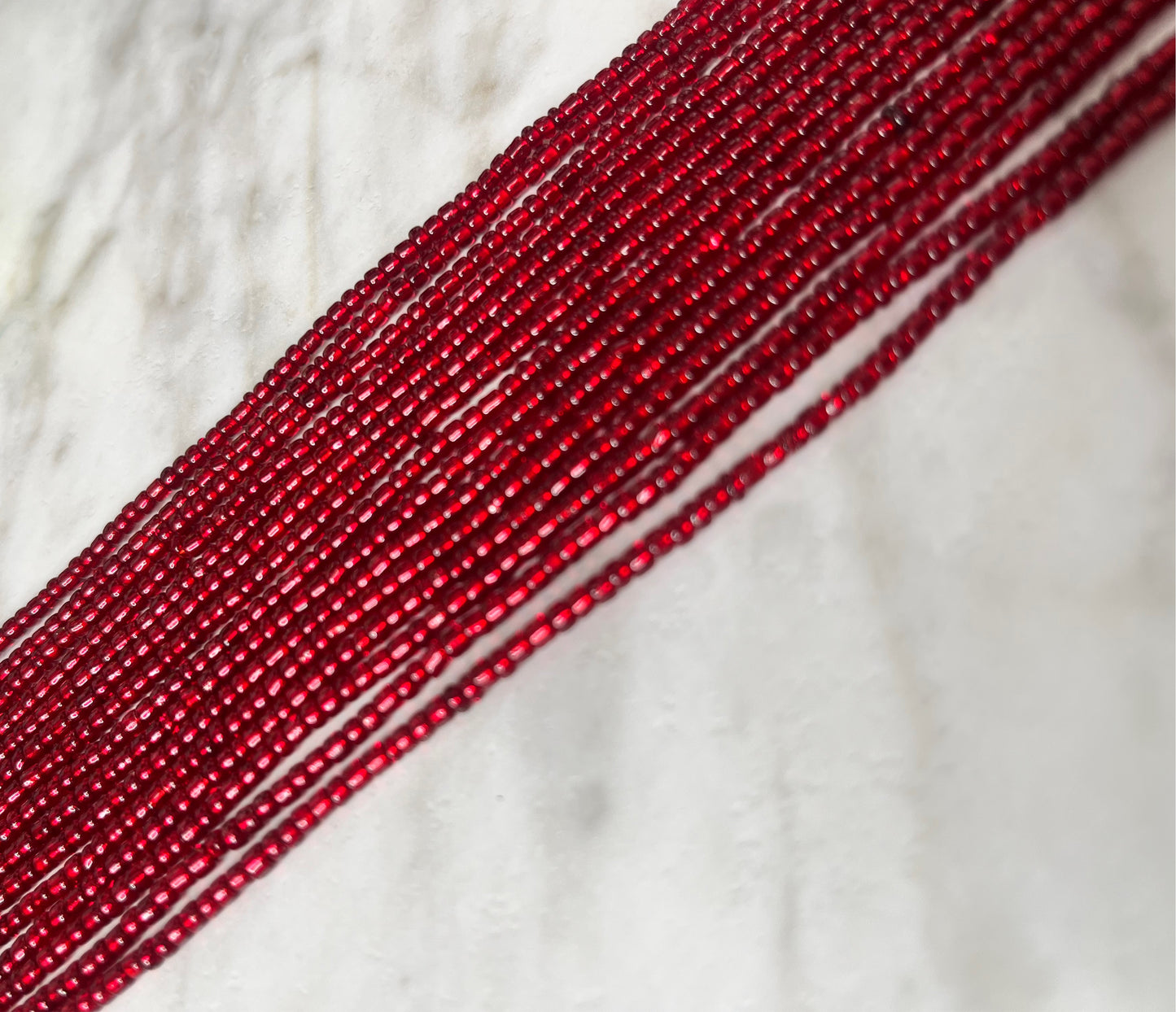 Scarlet Passion Waist Beads