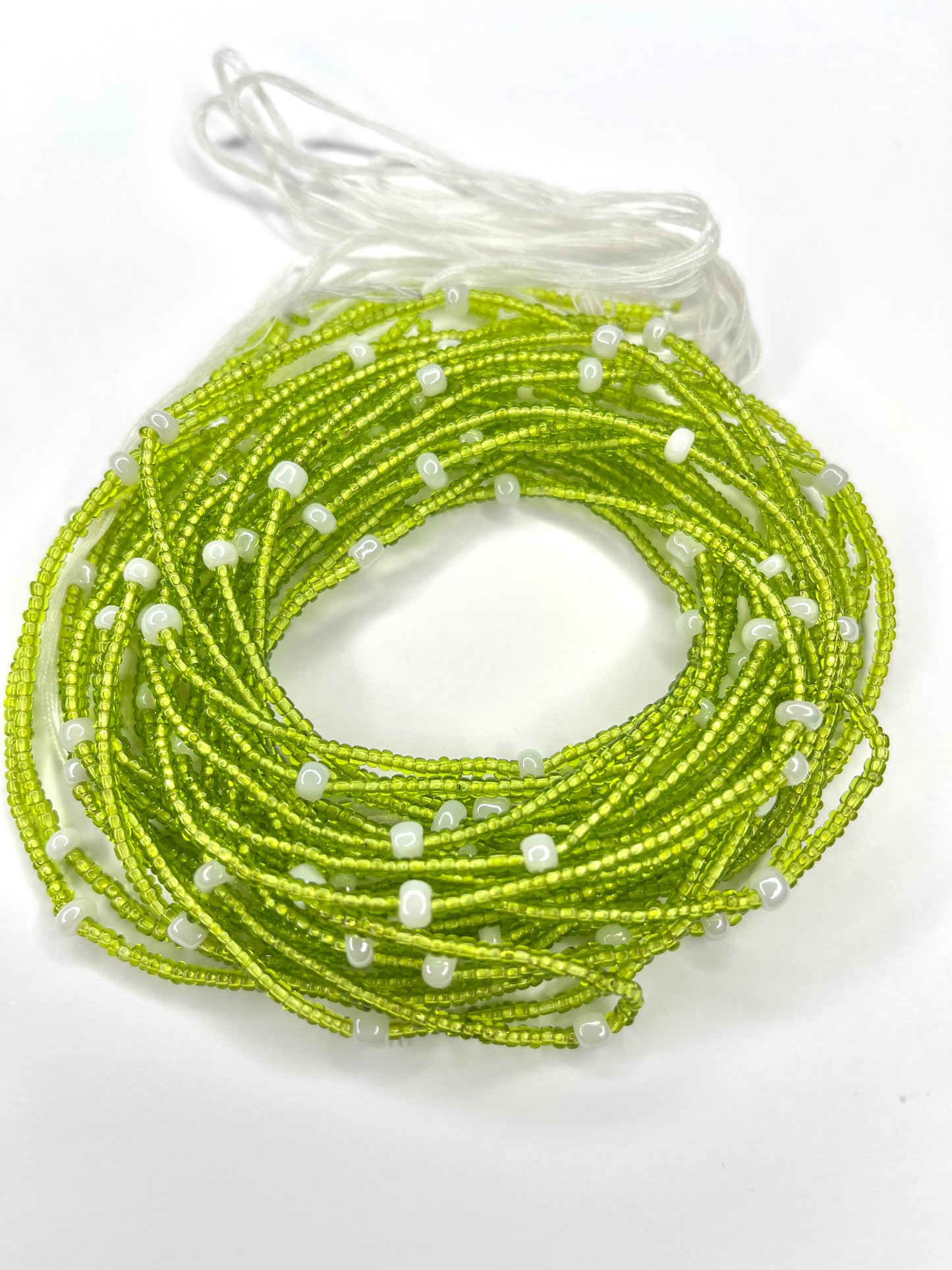 Green Pearl Waist Beads