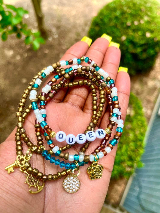 Queen Mini Bracelet Stack